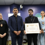 Imagem de Andrey Guaianá Zignnatto Prêmio Martin Luther King da Jethro International ALESP
