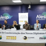 Imagem de Ato Solene Jethro International Diplomacia Civil Humanitária ALESP