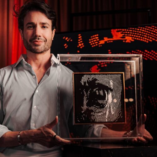 Diplomata Civil Paulo Ricardo Campos da Artista e Pintor Contemporâneo
