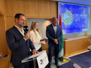 Adenir Jr. Diretor de Expansão Global da Jethro International em Ato Solene em Dubai.