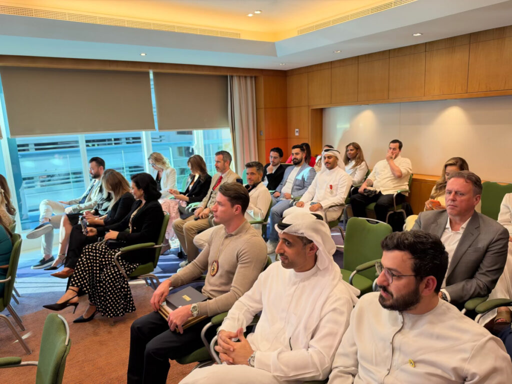 Ato Solene da Jethro International Diplomacia Civil em Dubai 2026.
