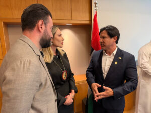 Diplomatas Civis da Jethro International em Dubai.