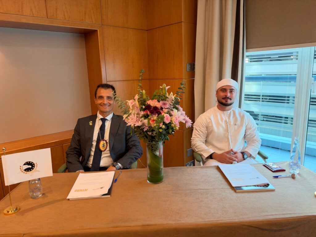 Weverton Araújo - Diretor de Expansão Dubai com Tiago Gonçalves - Diretor de Expansão nos Emirados Árabes.